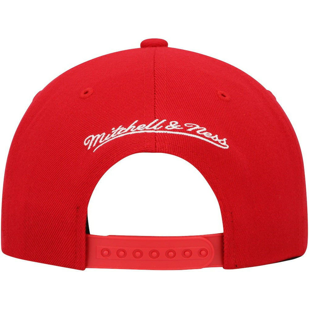Atlanta Hawks Hardwood Classics Team Ground 2.0 Snapback Hat - Red | Mitchell & Ness sale