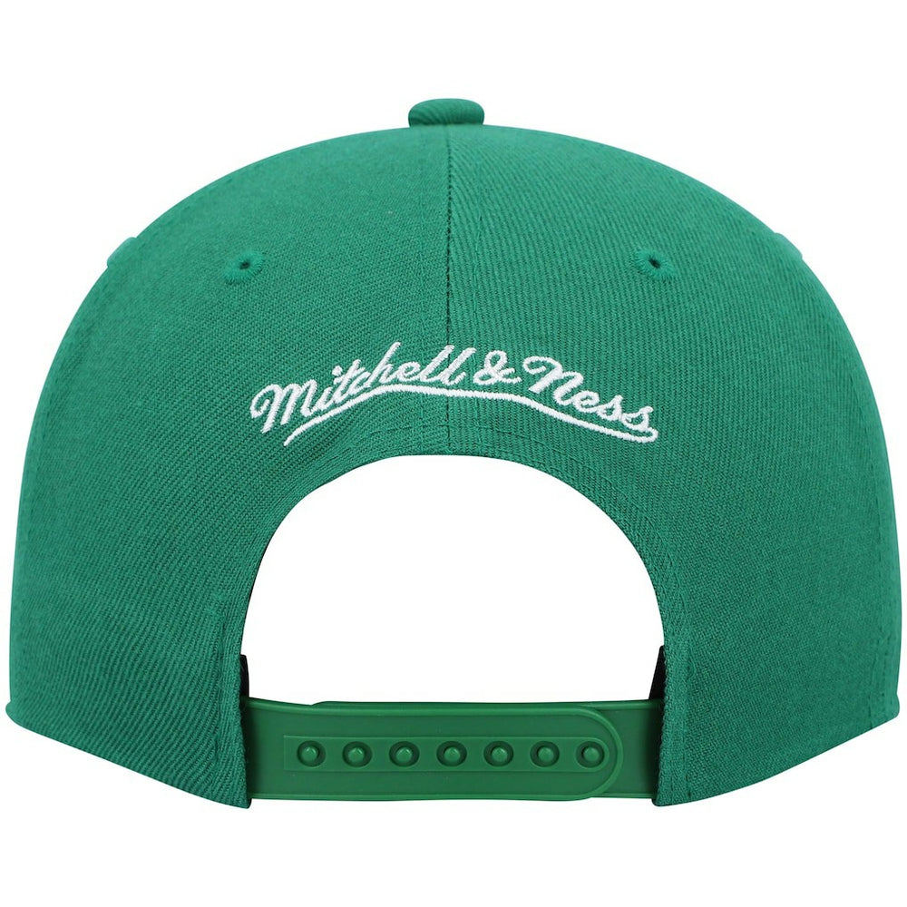 Boston Celtics Hardwood Classics Team Ground 2.0 Snapback Hat - Kelly Green | Mitchell & Ness online