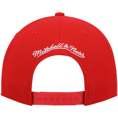 Chicago Bulls Hardwood Classics Team Ground 2.0 Snapback Hat - Red | Mitchell & Ness sale