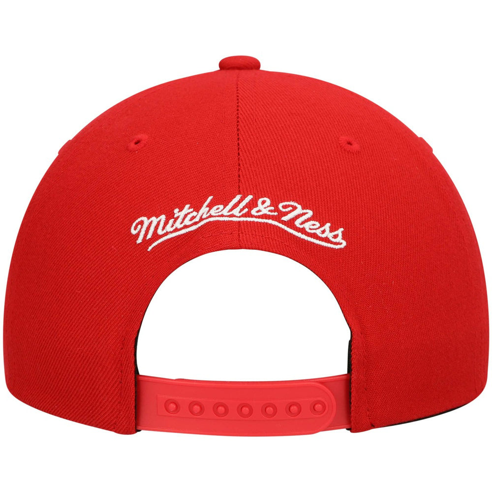 Miami Heat Hardwood Classics Team Ground 2.0 Snapback Hat - Red | Mitchell & Ness discount