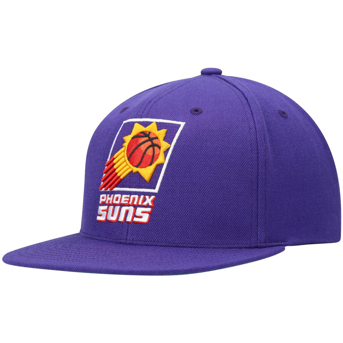 Phoenix Suns Hardwood Classics Team Ground 2.0 Snapback Hat - Purple | Mitchell & Ness cheap