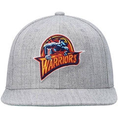 Golden State Warriors Hardwood Classics Team 2.0 Snapback Hat sale - Heathered Gray | Mitchell & Ness on sale