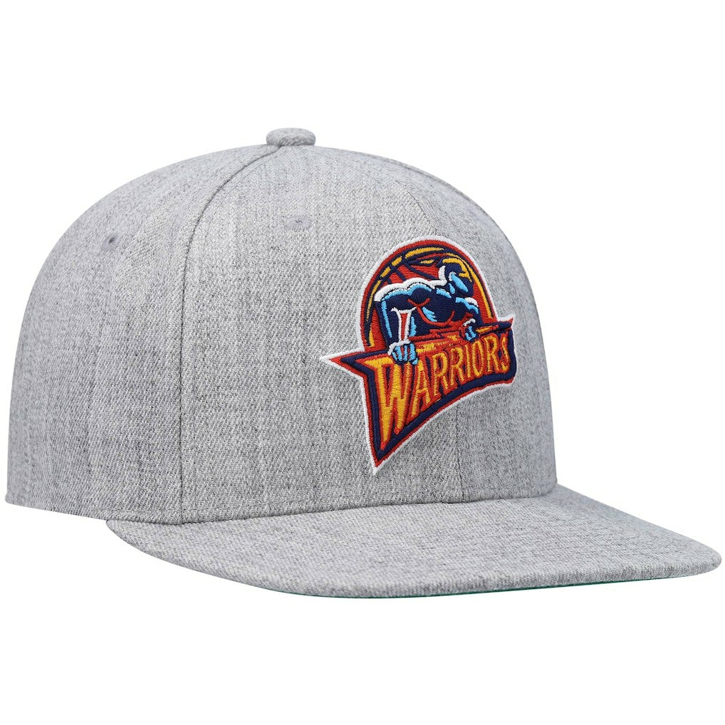 Golden State Warriors Hardwood Classics Team 2.0 Snapback Hat sale - Heathered Gray | Mitchell & Ness on sale