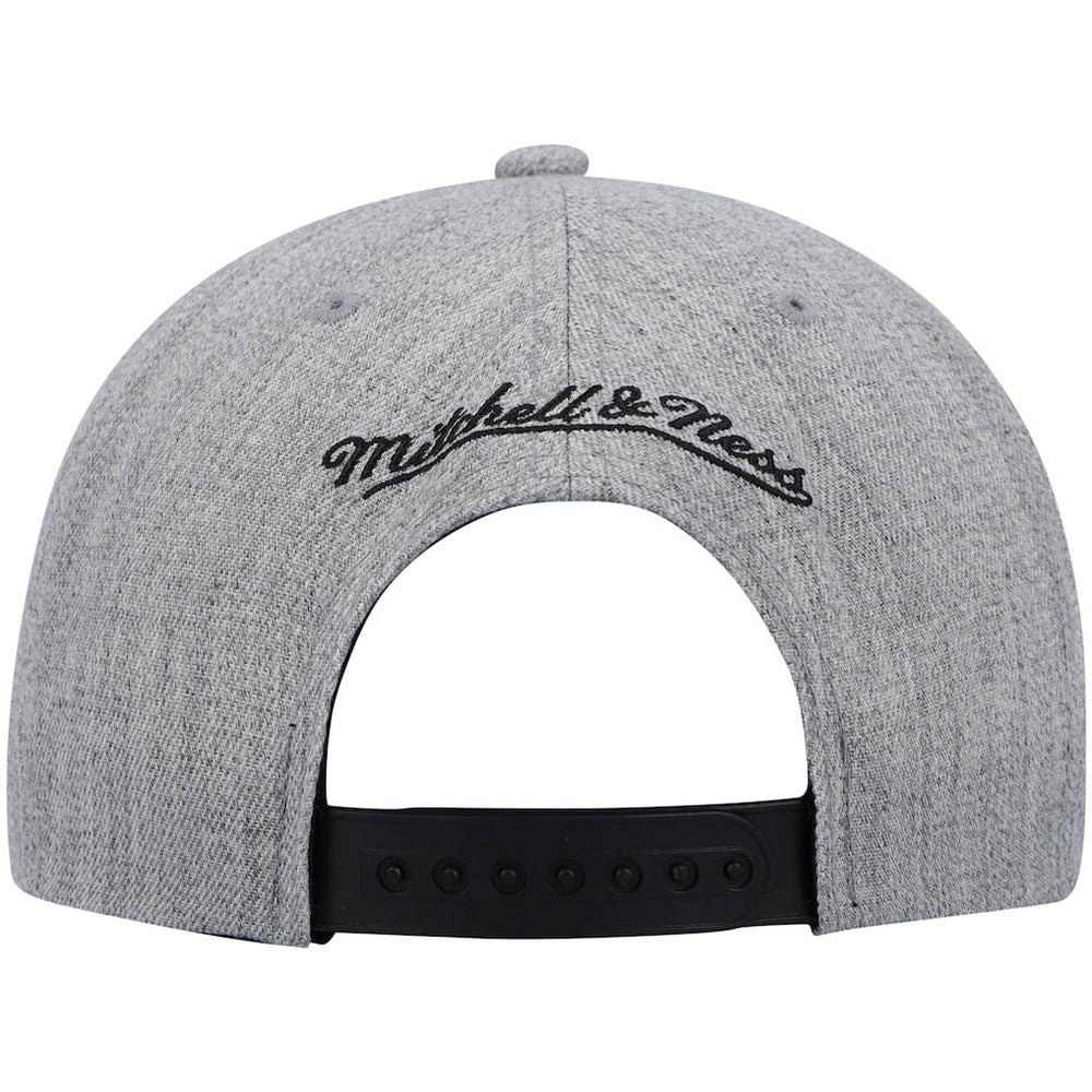 Philadelphia 76ers Hardwood Classics Team 2.0 Snapback Hat - Heathered Gray | Mitchell & Ness cheap