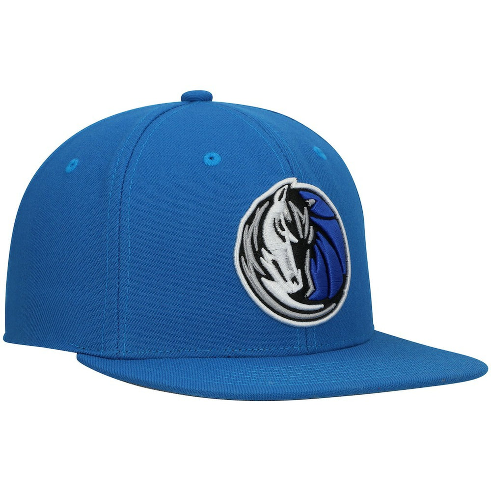 Dallas Mavericks Ground 2.0 Snapback Hat - Blue | Mitchell & Ness discount