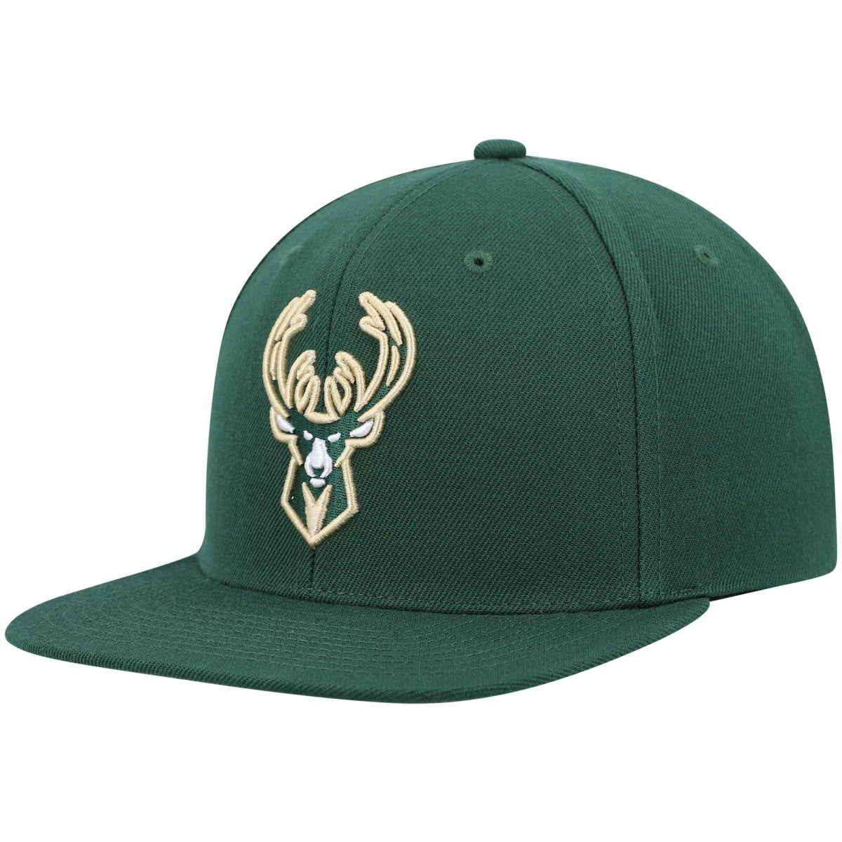 Milwaukee Bucks Ground 2.0 Snapback Hat - Hunter Green | Mitchell & Ness for sale