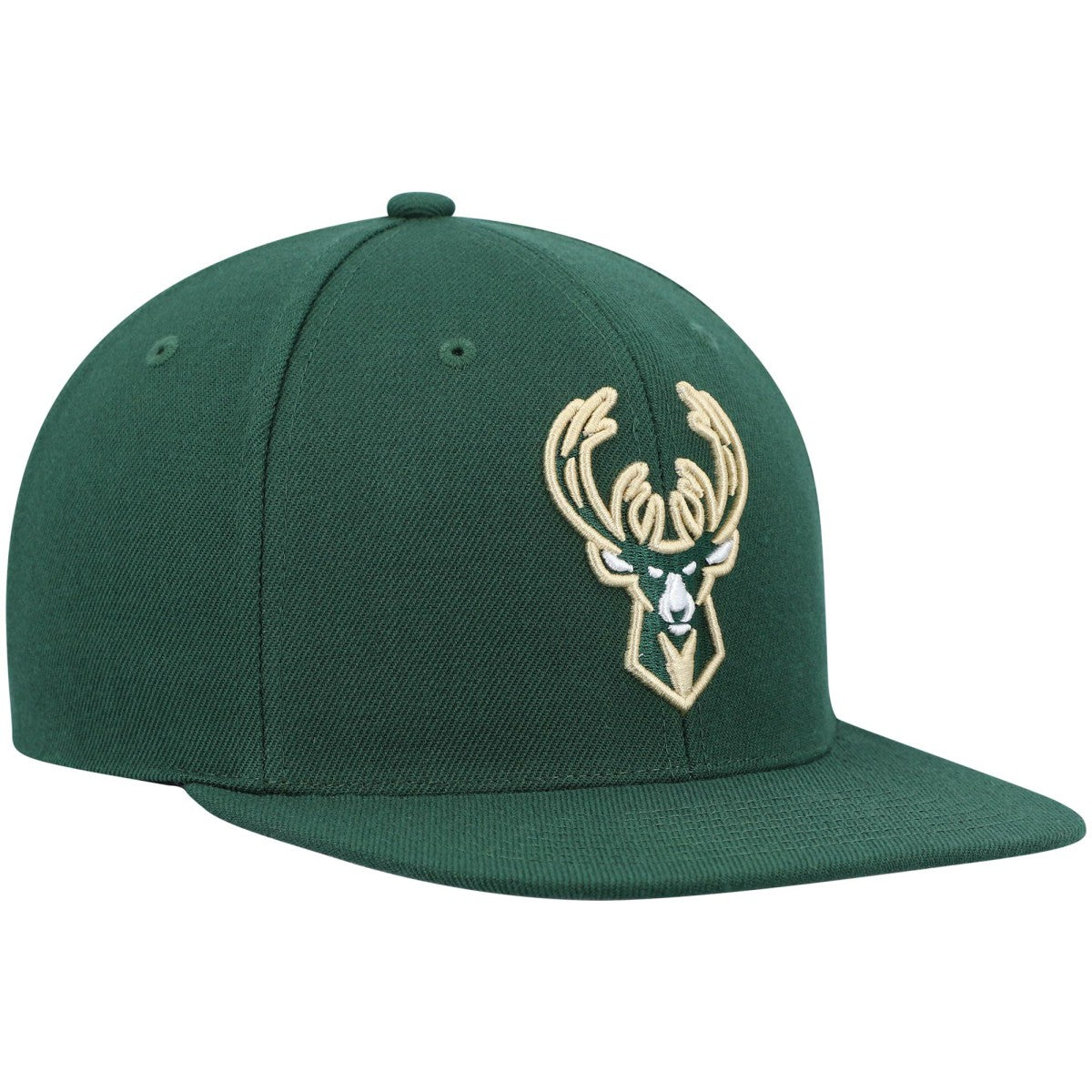 Milwaukee Bucks Ground 2.0 Snapback Hat - Hunter Green | Mitchell & Ness for sale