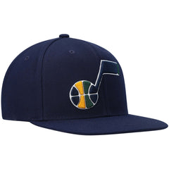 Utah Jazz Ground 2.0 Snapback Hat - Navy | Mitchell & Ness cheap
