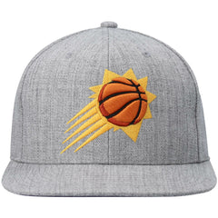 Phoenix Suns 2.0 Snapback Hat - Heathered Gray | Mitchell & Ness cheap