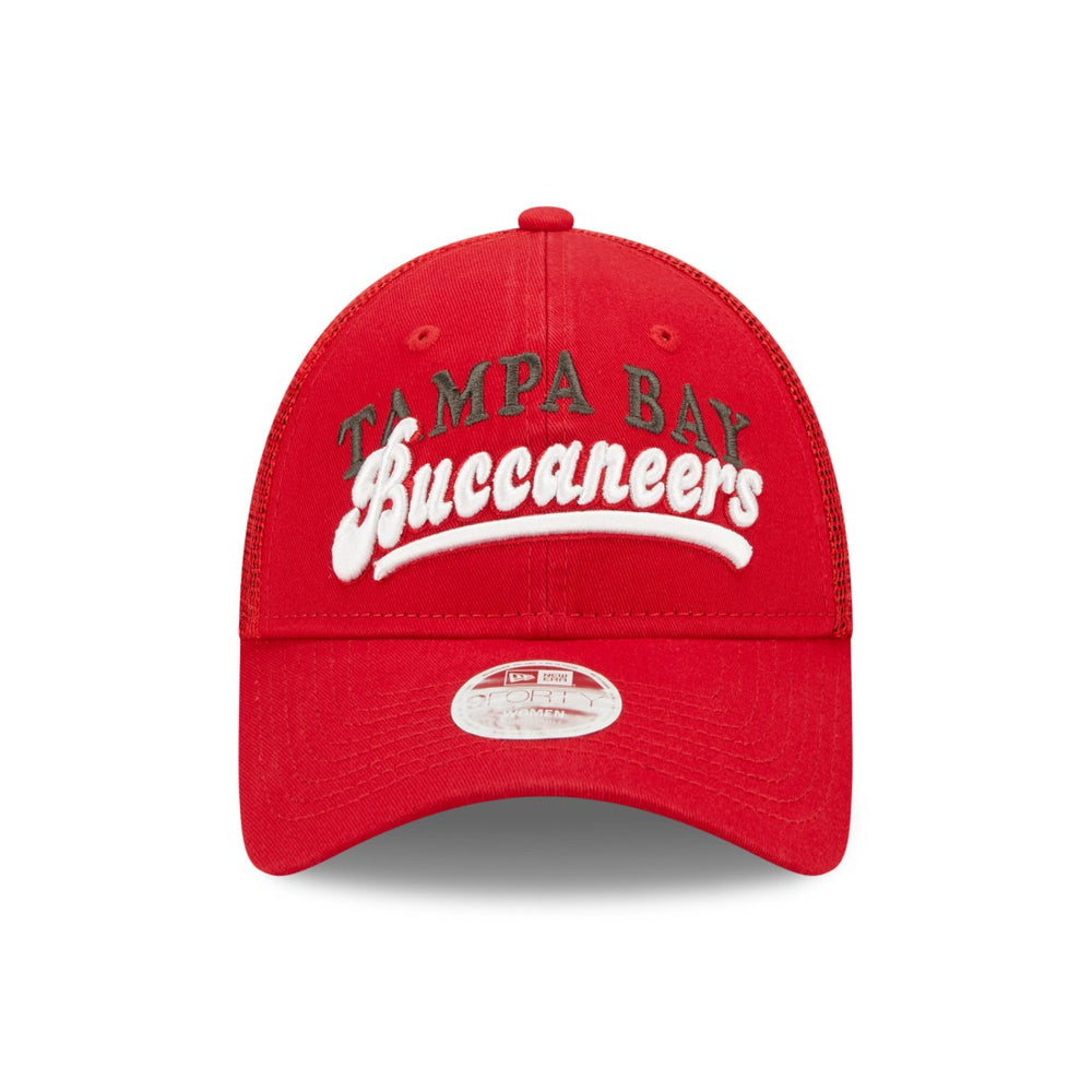 NFL Tampa Bay Buccaneers Women's Team Trucker 9FORTY Snapback Hat
