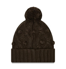 NFL Cleveland Browns Women's Toasty Cuffed Knit Hat with Pom