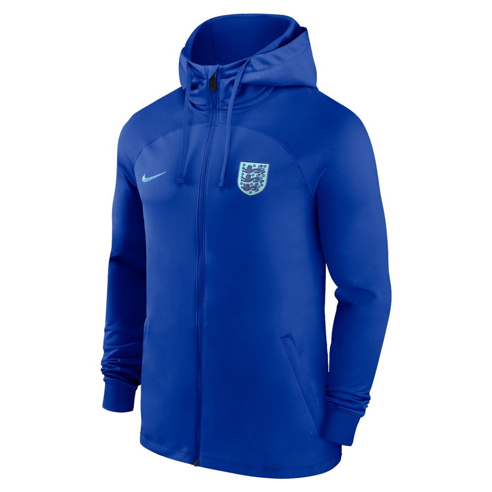 England National Team Strike Raglan Hoodie Full-Zip Track Jacket / Soccer Outlet