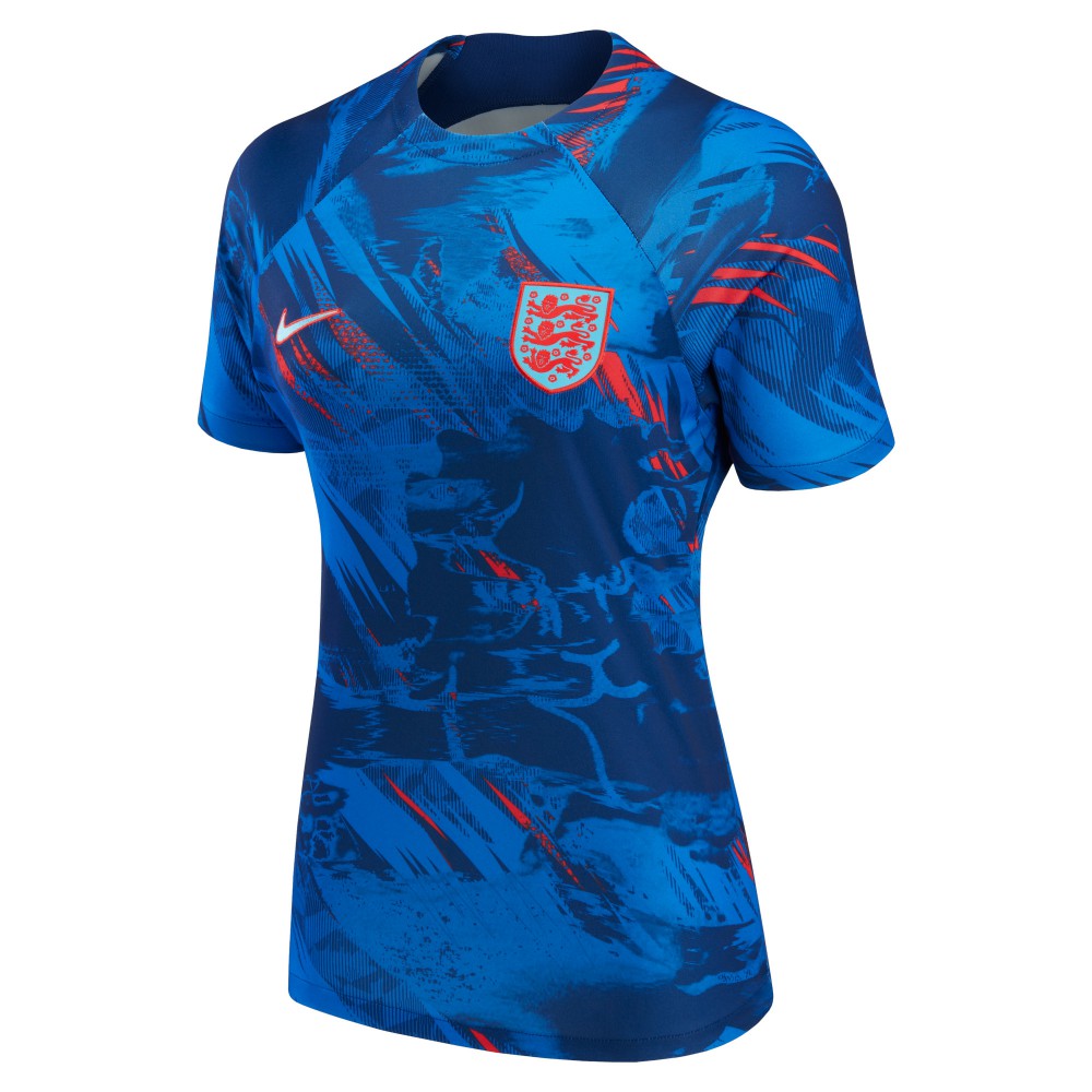 England National Team Women's 2022 Pre-Match Top / Soccer Discount