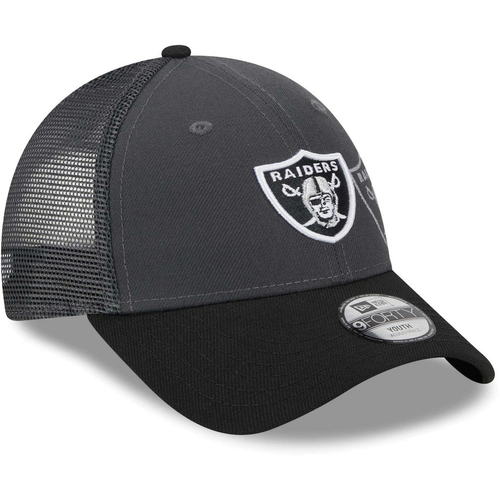 NFL Las Vegas Raiders Youth Reflect 9FORTY Adjustable Hat