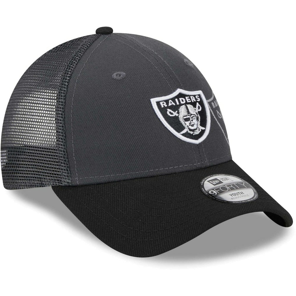 NFL Las Vegas Raiders Youth Reflect 9FORTY Adjustable Hat