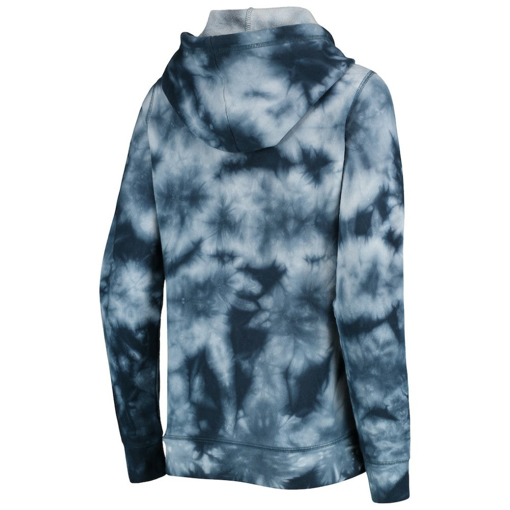 Houston Astros Women's Tie-Dye Full-Zip Hoodie - Navy | New Era