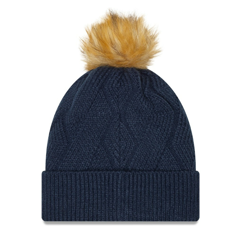 NFL Dallas Cowboys Women's Snowy Cuffed Knit Hat with Pom