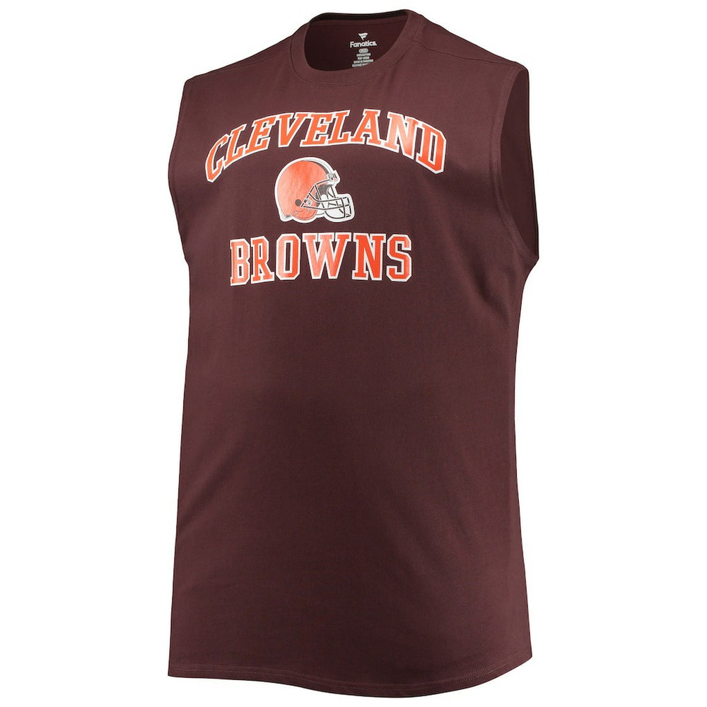 NFL Cleveland Browns Big & Tall Muscle Tank Top