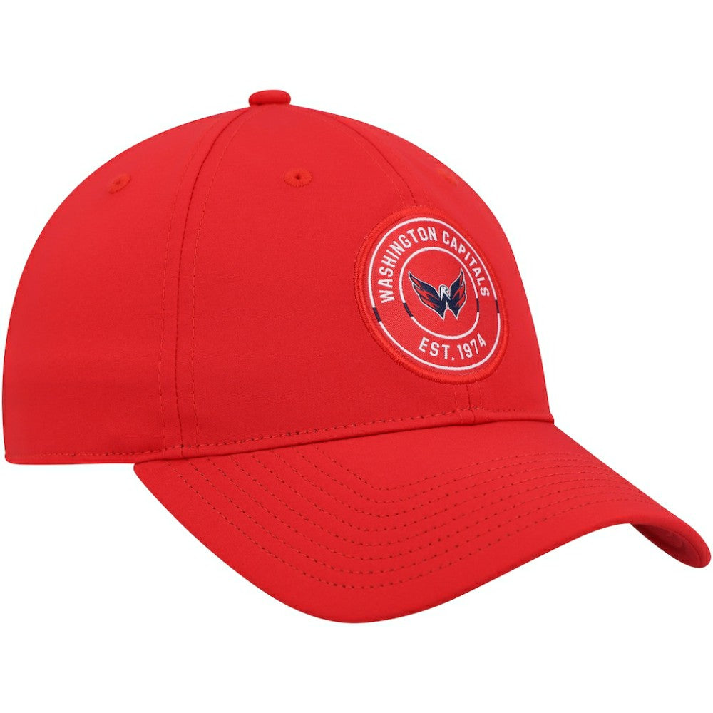 Washington Capitals adidas Team Circle Slouch Adjustable Hat