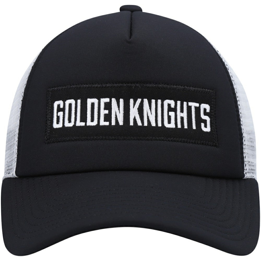 Vegas Golden Knights adidas Team Plate Trucker Snapback Hat