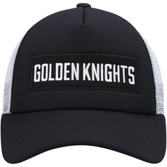 Vegas Golden Knights adidas Team Plate Trucker Snapback Hat