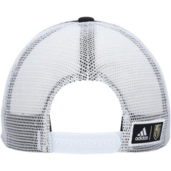 Vegas Golden Knights adidas Team Plate Trucker Snapback Hat