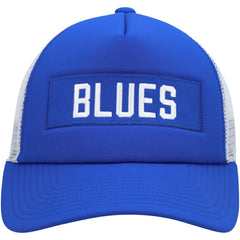 St. Louis Blues adidas Team Plate Trucker Snapback Hat