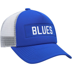 St. Louis Blues adidas Team Plate Trucker Snapback Hat