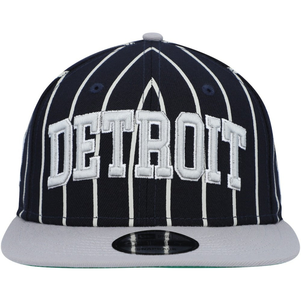Detroit Tigers City Arch 9FIFTY Snapback Hat - Navy/Gray | New Era