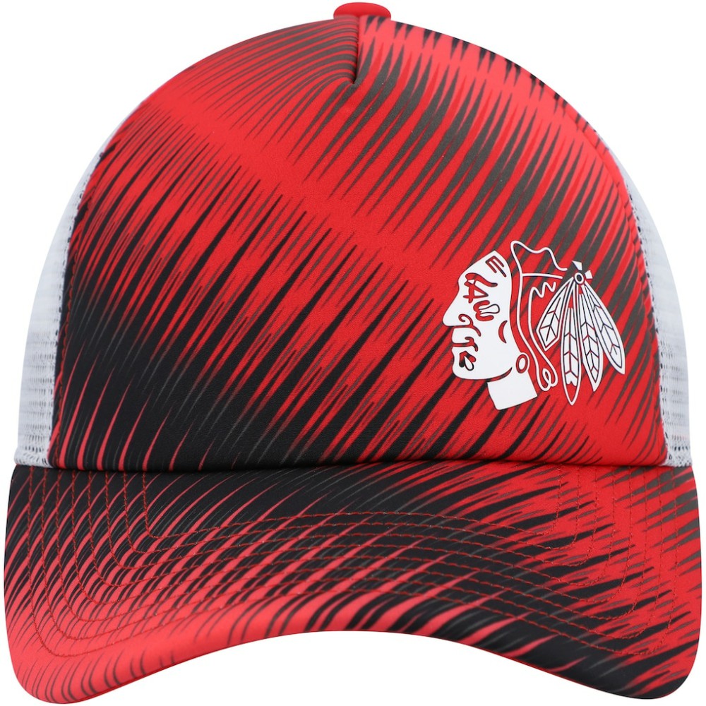 Chicago Blackhawks adidas Women's Graphic Foam Trucker Snapback Hat