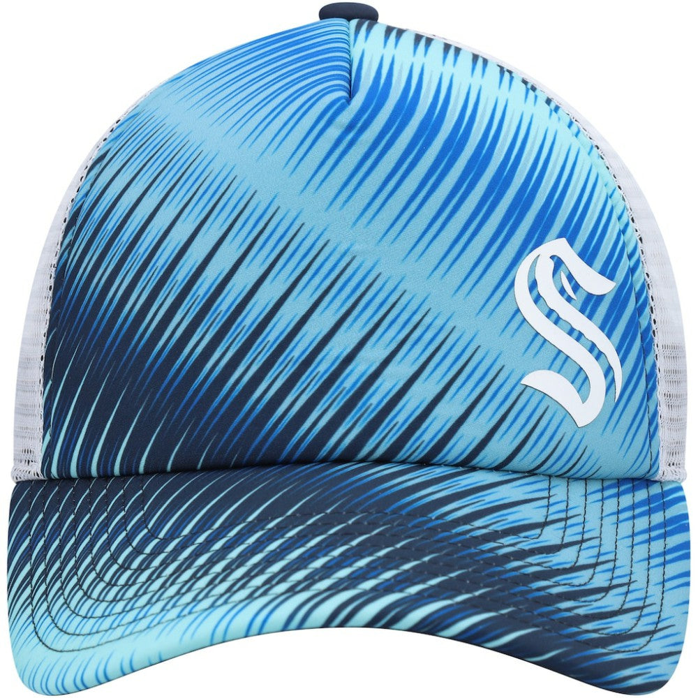 Seattle Kraken adidas Women's Graphic Foam Trucker Snapback Hat
