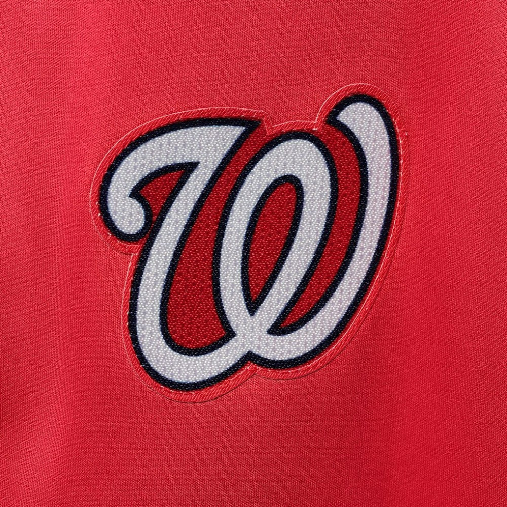 Washington Nationals Women's Plus Size Raglan T-Shirt - Red