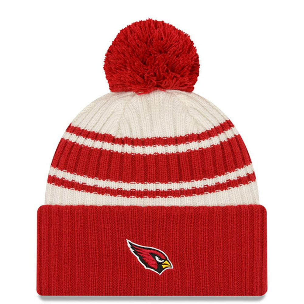 NFL Arizona Cardinals 2022 Sideline Sport Cuffed Pom Knit Hat