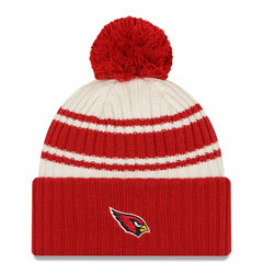 NFL Arizona Cardinals 2022 Sideline Sport Cuffed Pom Knit Hat