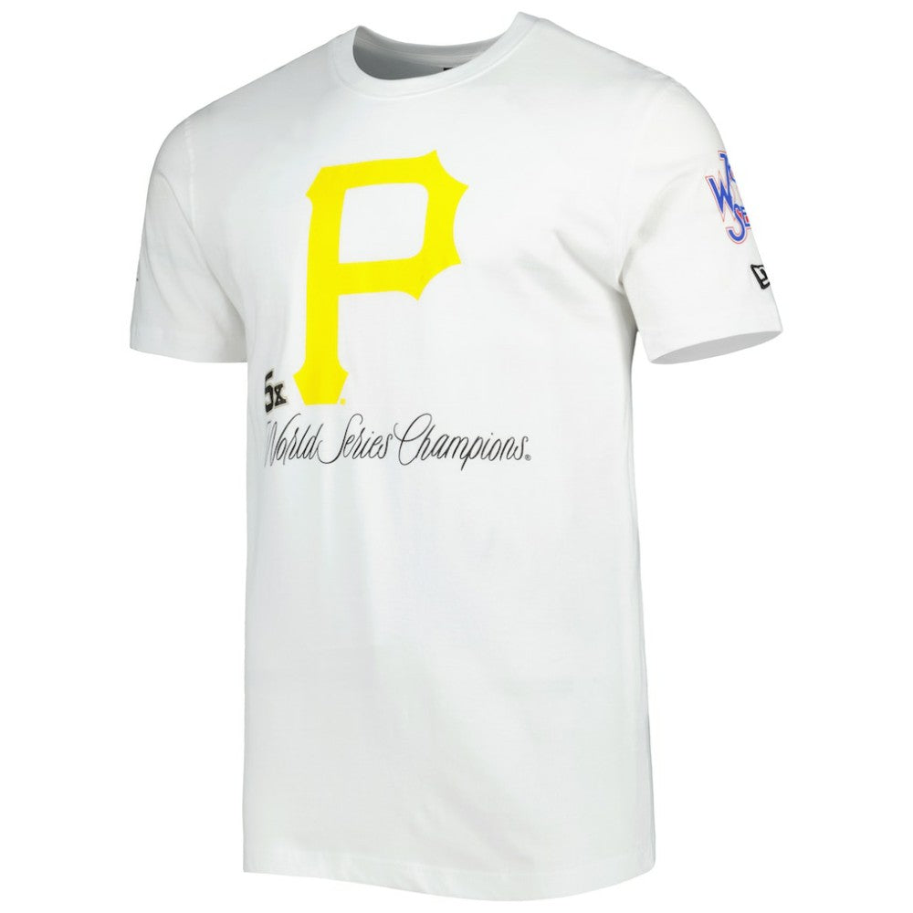Pittsburgh Pirates Historical Championship T-Shirt - White | New Era