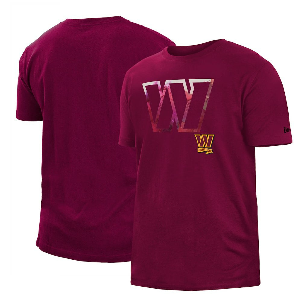 NFL Washington Commanders 2022 Sideline Ink Dye T-Shirt