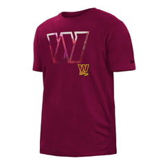 NFL Washington Commanders 2022 Sideline Ink Dye T-Shirt