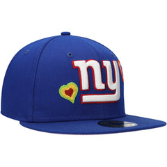 NFL New York Giants Chain Stitch Heart 59FIFTY Fitted Hat