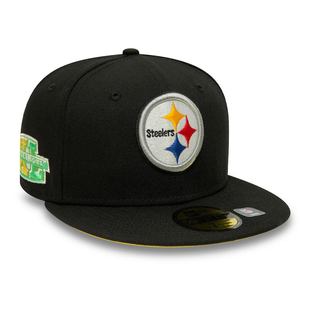 NFL Pittsburgh Steelers Super Bowl XL Citrus Pop 59FIFTY Fitted Hat