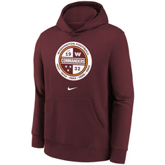 NFL Washington Commanders Youth Alternate Logo Pullover Hoodie