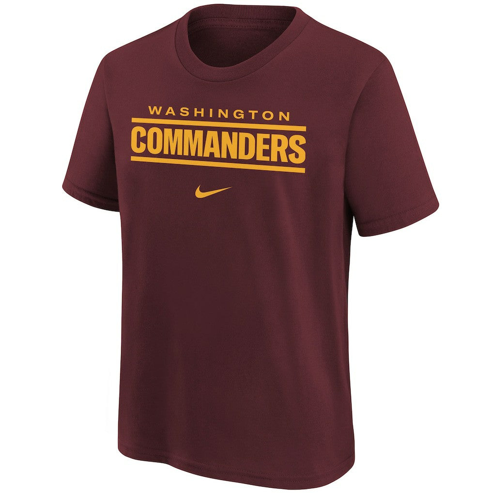 NFL Washington Commanders Youth Wordmark T-Shirt