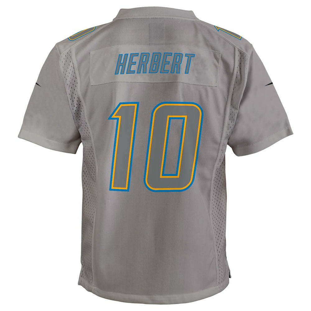 NFL Los Angeles Chargers Justin Herbert  Youth Atmosphere Game Jersey