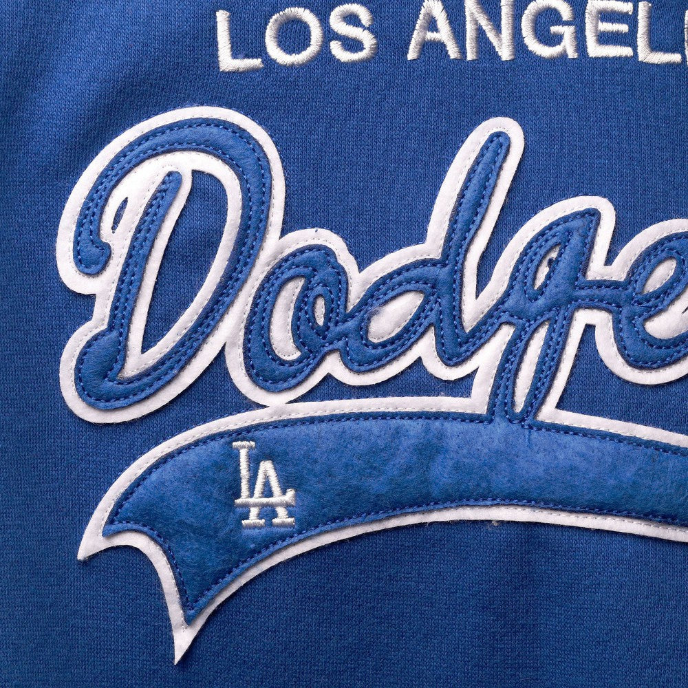 Los Angeles Dodgers Soft as a Grape Women's Plus Size Side Split Pullover Hoodie - Royal