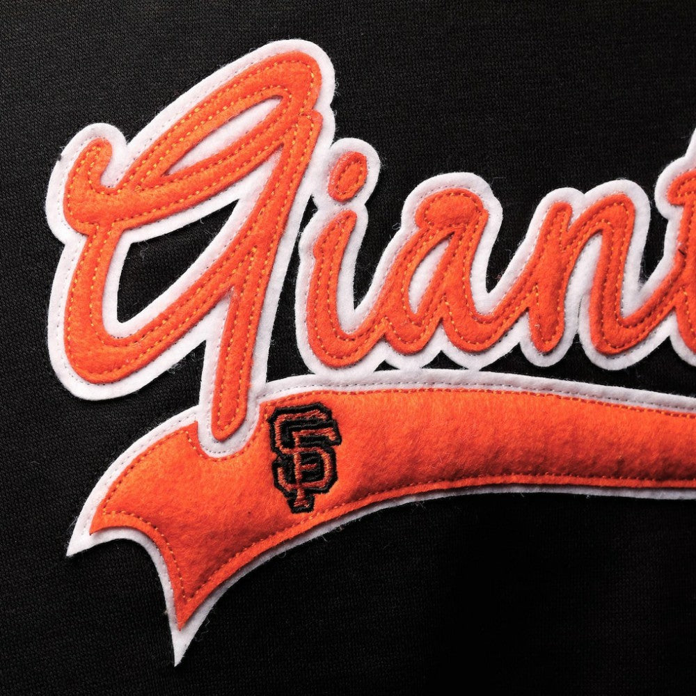 San Francisco Giants Soft as a Grape Women's Plus Size Side Split Pullover Hoodie - Black