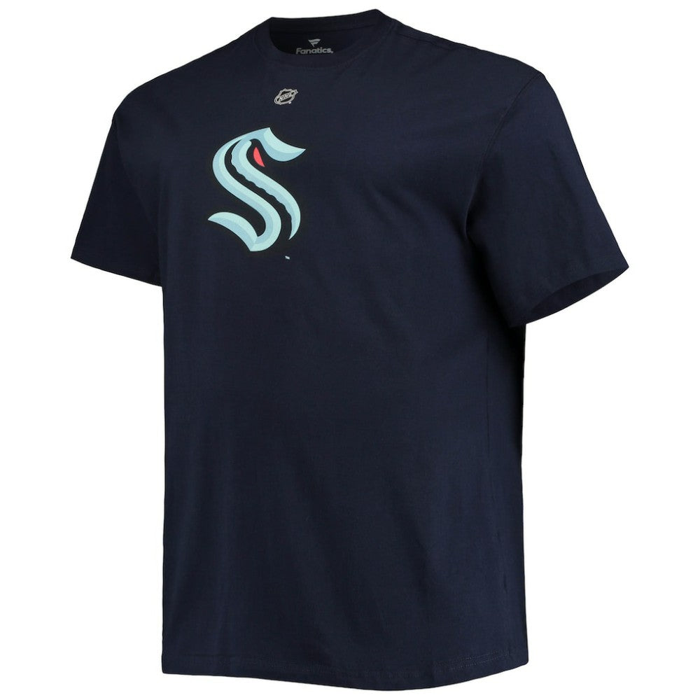 Philipp Grubauer Seattle Kraken Fanatics Big & Tall Name & Number T-Shirt