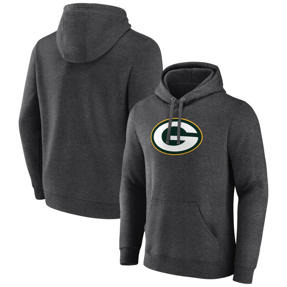 NFL Green Bay Packers Primary Logo Fitted Pullover Hoodie