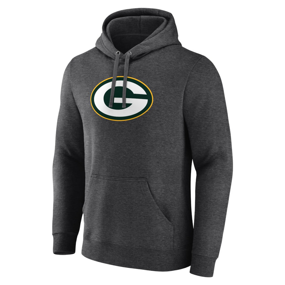 NFL Green Bay Packers Primary Logo Fitted Pullover Hoodie