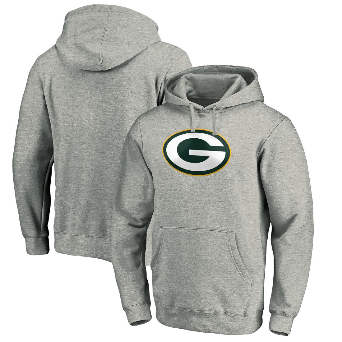 NFL Green Bay Packers Primary Logo Fitted Pullover Hoodie