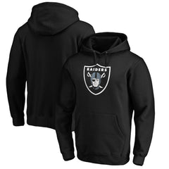 NFL Las Vegas Raiders Primary Logo Fitted Pullover Hoodie