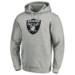 NFL Las Vegas Raiders Primary Logo Fitted Pullover Hoodie